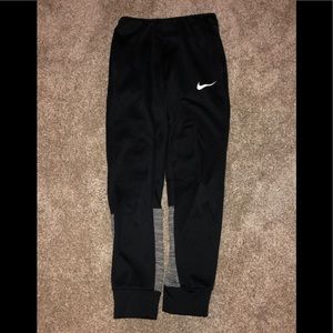 Black And Grey Nike Sweatpants